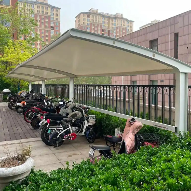 南县膜结构电动车棚